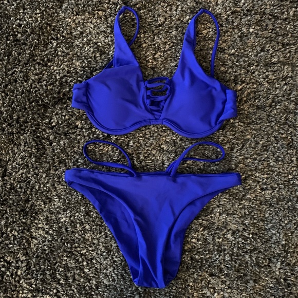 Royal Blue Bikini - Brand New Never Worn! - Picture 1 of 8